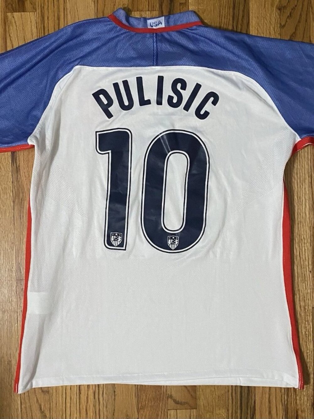 Nike 2016-17 United States Men's National (USMNT) Home Jersey Christian Pulisic
